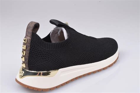 sneakers zwart dames michael kors|Michael Kors slip on sneakers.